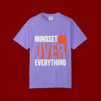 OVER Block Graphic T-Shirt — Bold Orange Minimalist Tee