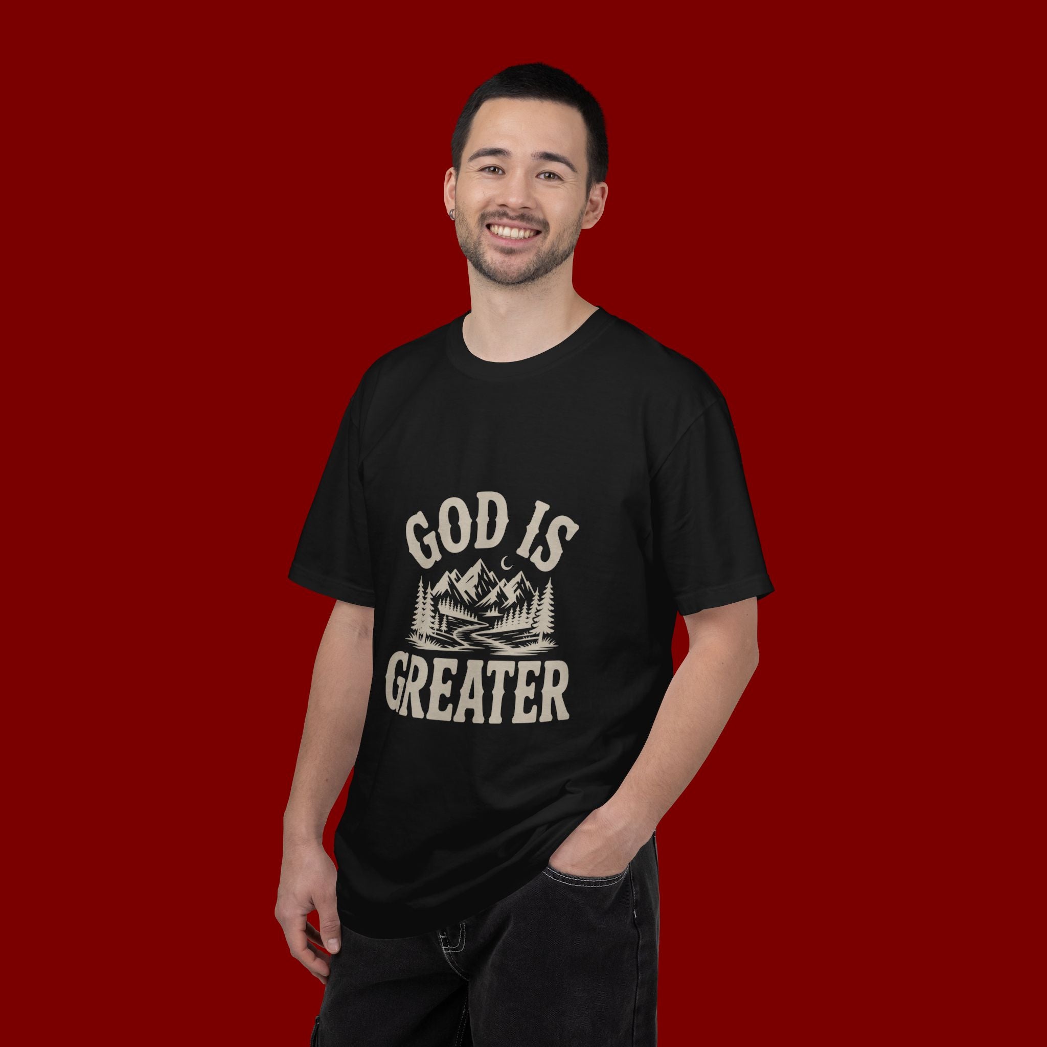 God Is Greater Mountain T-Shirt