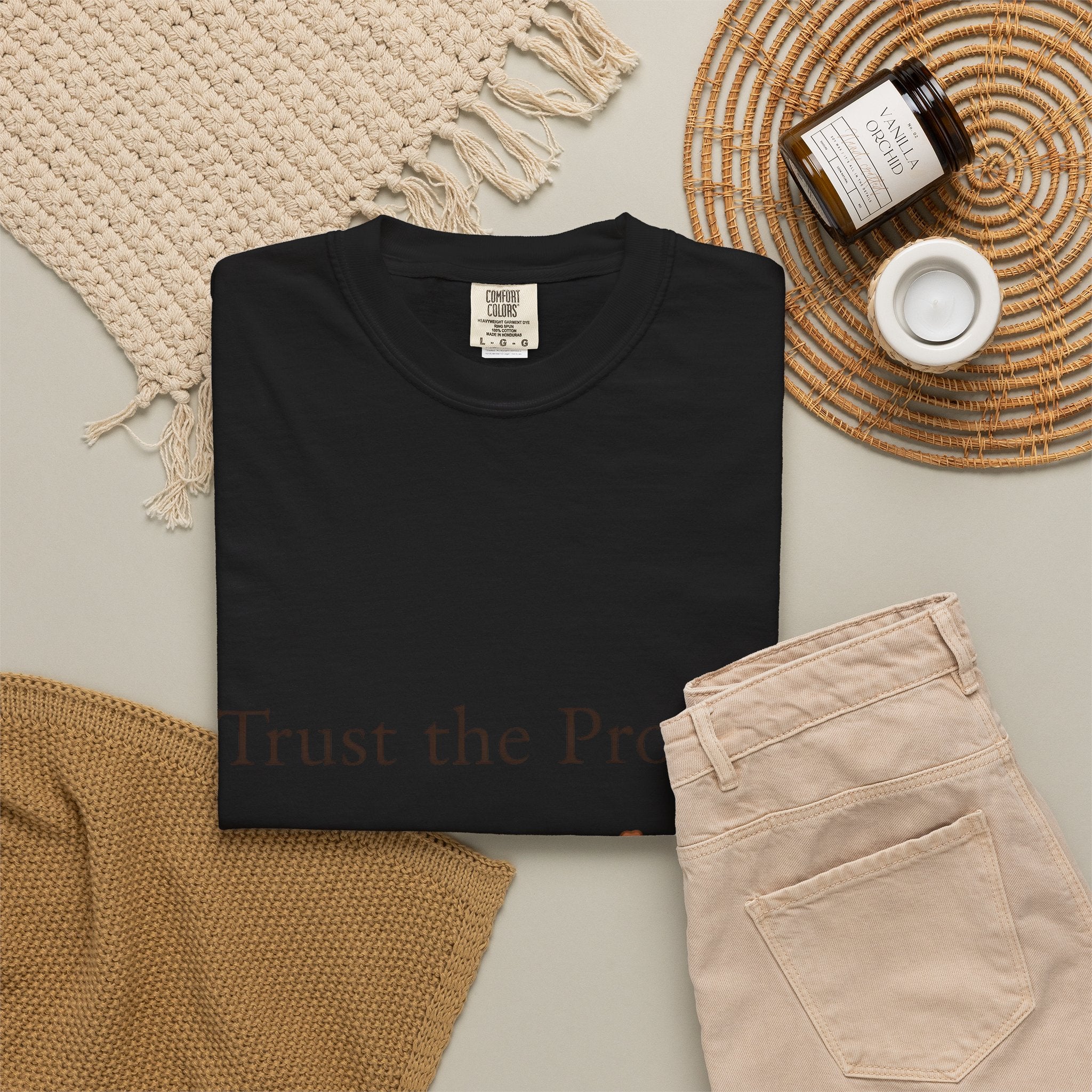 Trust the Process Floral T-Shirt — Growth Graphic Tee