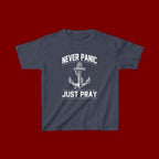 Kids T-Shirt - Plain White Heavy Cotton Tee (Everyday Wear, School & Play)