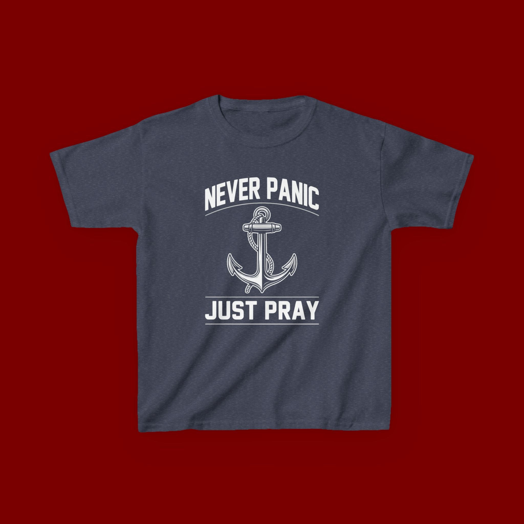 Kids T-Shirt - Plain White Heavy Cotton Tee (Everyday Wear, School & Play)