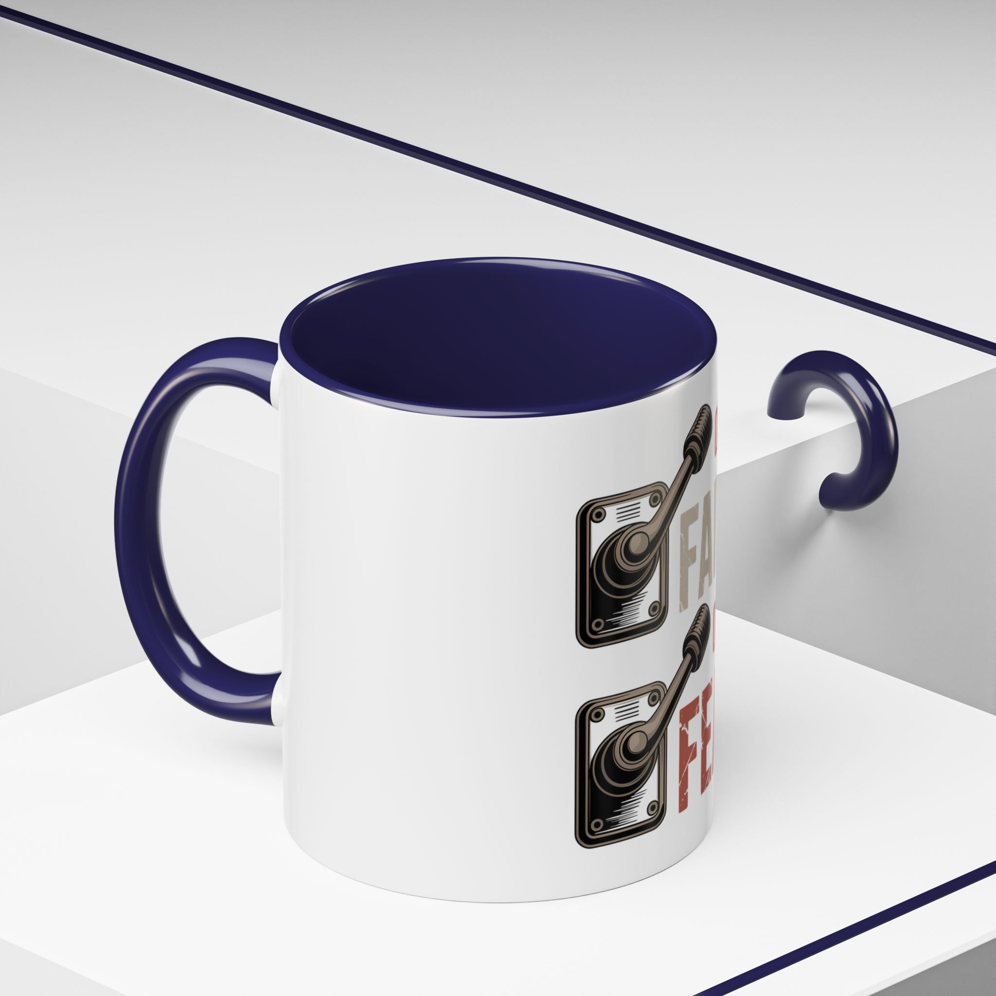 Faith On, Fear Off Coffee Mug