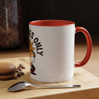 Good Vibes Only Coffee Mug - Retro Sun Cartoon Accent Mug (11/15oz)