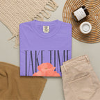Take Time to Pray Floral T-Shirt — Christian Faith Graphic Tee