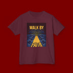 Kids T‑Shirt — "Walk By Faith" Inspirational Graphic Tee for Children
