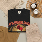 "It's Never Luck, It's Always God" Christian Graphic T-Shirt