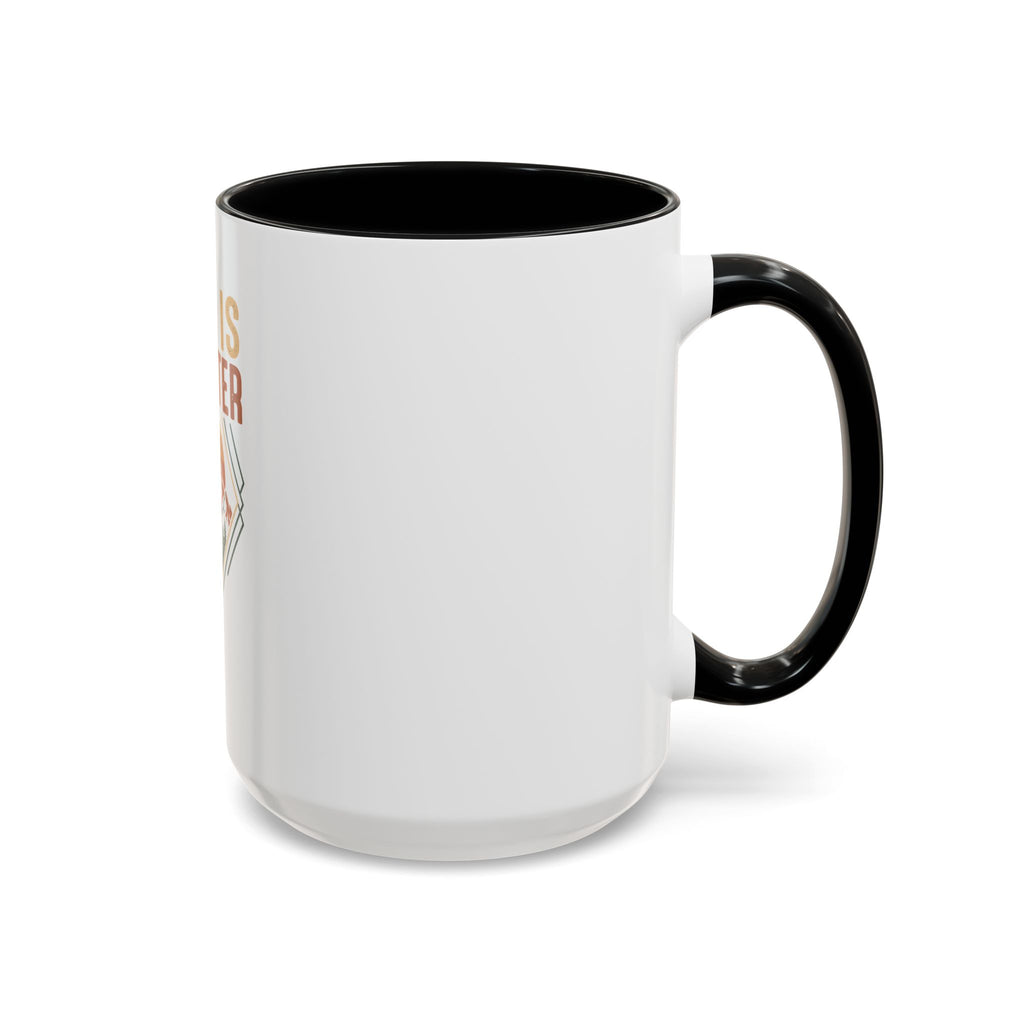 God Is Greater Mountain Coffee Mug — Inspirational Christian Accent Mug