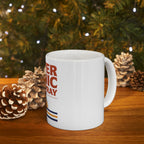 Never Panic Just Pray Ceramic Mug — Inspirational Christian Coffee Cup (11oz or 15oz)
