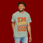 I'm Nothing Without God Retro Graphic T-Shirt