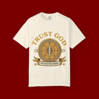 Trust God Compass T-Shirt — "Trust God No Matter What" Christian Faith Tee