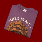 God Is My Strength T-Shirt — Tree Faith Graphic Tee