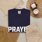 Prayer T-Shirt — Faith Arrow Graphic Tee ("Prayer: The Most Powerful Weapon")