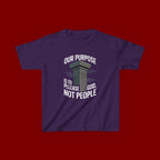 Kids T-Shirt — "Our Purpose Is To Please God, Not People" Faith Graphic Tee