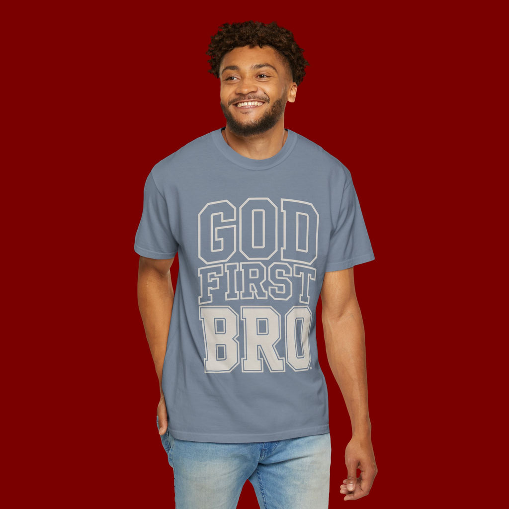 God First Bro T-Shirt — Faith-Based Graphic Tee