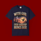 With God Every Hardship Brings Ease T-Shirt