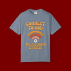 Connect to God T-Shirt — "The Password Is Prayer" Retro Faith Tee