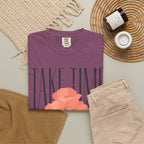 T-Shirt — "Take Time to Pray" Floral Christian Tee