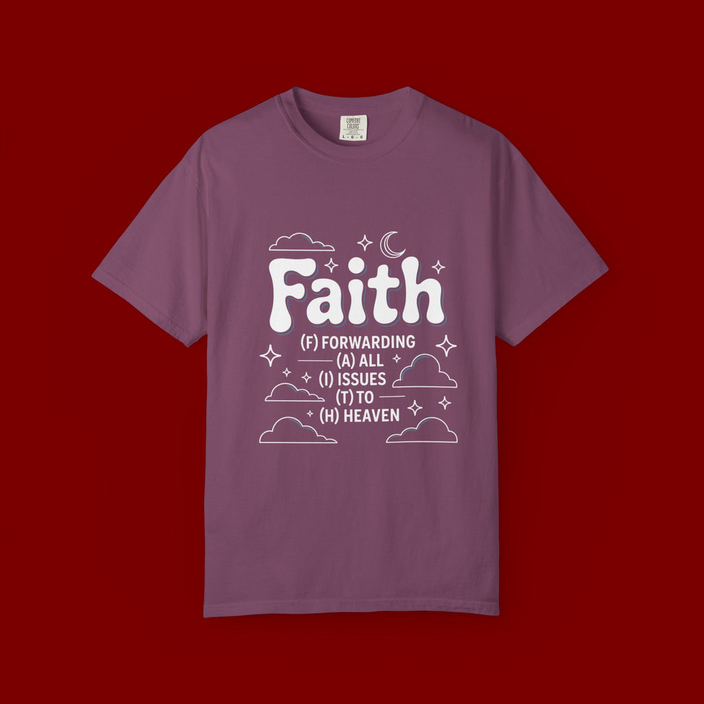 Faith Embossed T-Shirt