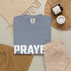 Prayer T-Shirt — Faith Arrow Graphic Tee ("Prayer: The Most Powerful Weapon")