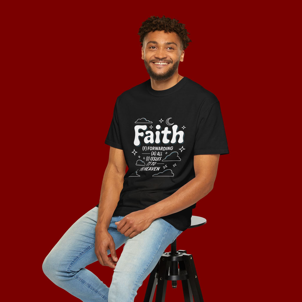 Faith Embossed T-Shirt