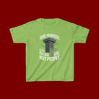 Kids T-Shirt — "Our Purpose Is To Please God, Not People" Faith Graphic Tee