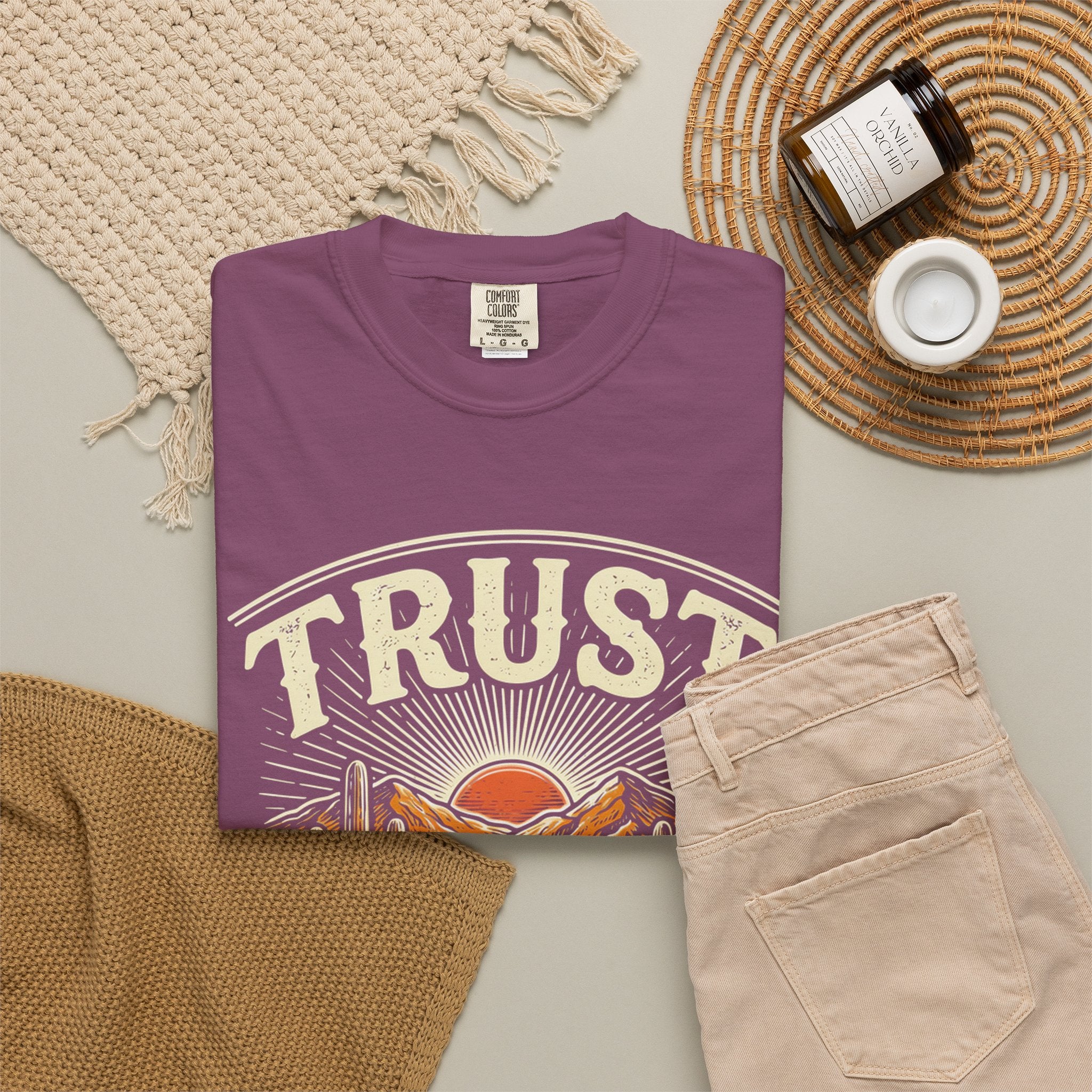 Trust God’s Plan Desert Graphic T-Shirt