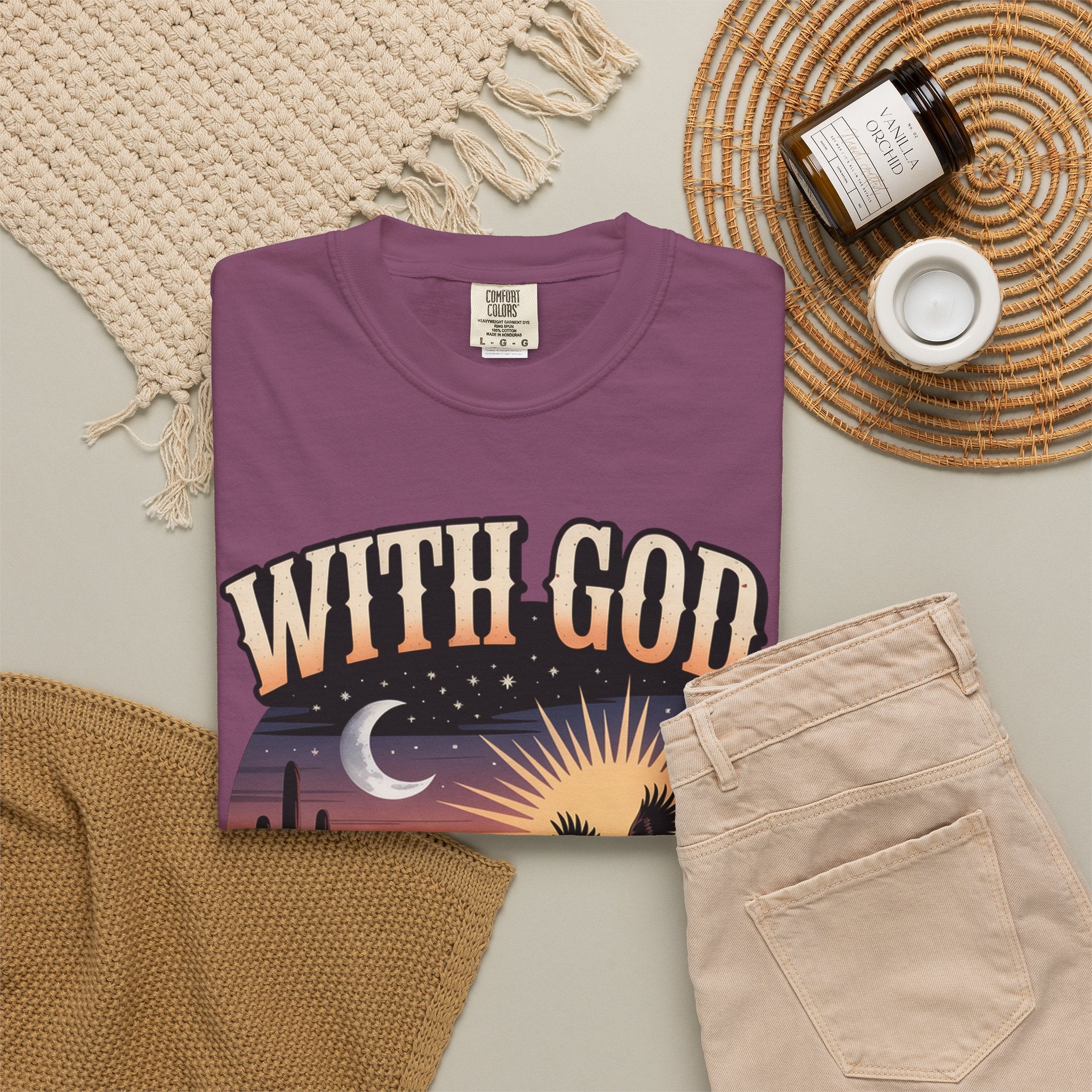 With God Every Hardship Brings Ease T-Shirt