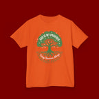 Kids Tee — "God Is My Provider" Tree of Faith Christian Shirt
