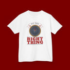 Do The Right Thing Kids T‑Shirt — Compass Graphic Moral Encouragement Tee