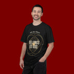 Faith T-Shirt — "Belongs to God" Christian Graphic Tee
