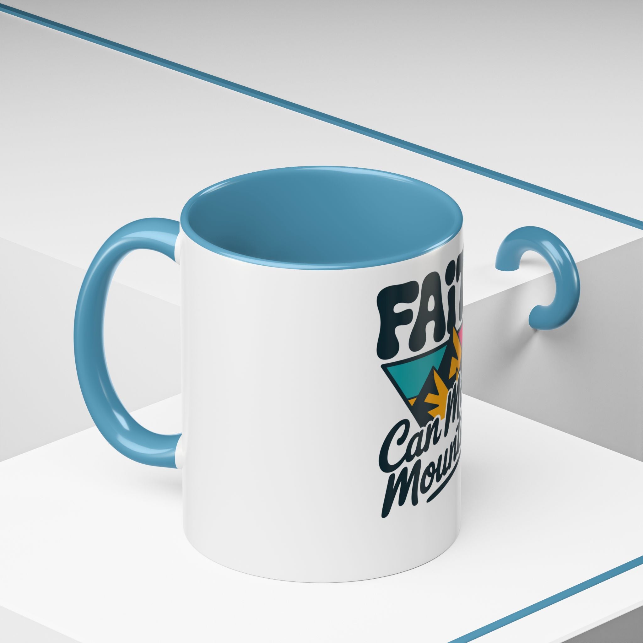 Faith Can Move Mountains Coffee Mug