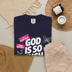 God Is So Much Bigger Than T-Shirt — Inspirational Christian Faith Graphic Tee
