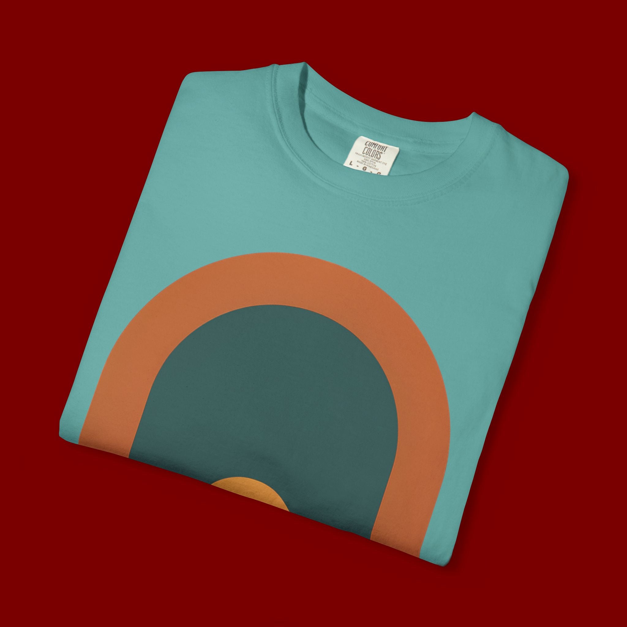 Still Faithful Sunset T-Shirt — Minimal Christian Graphic Tee