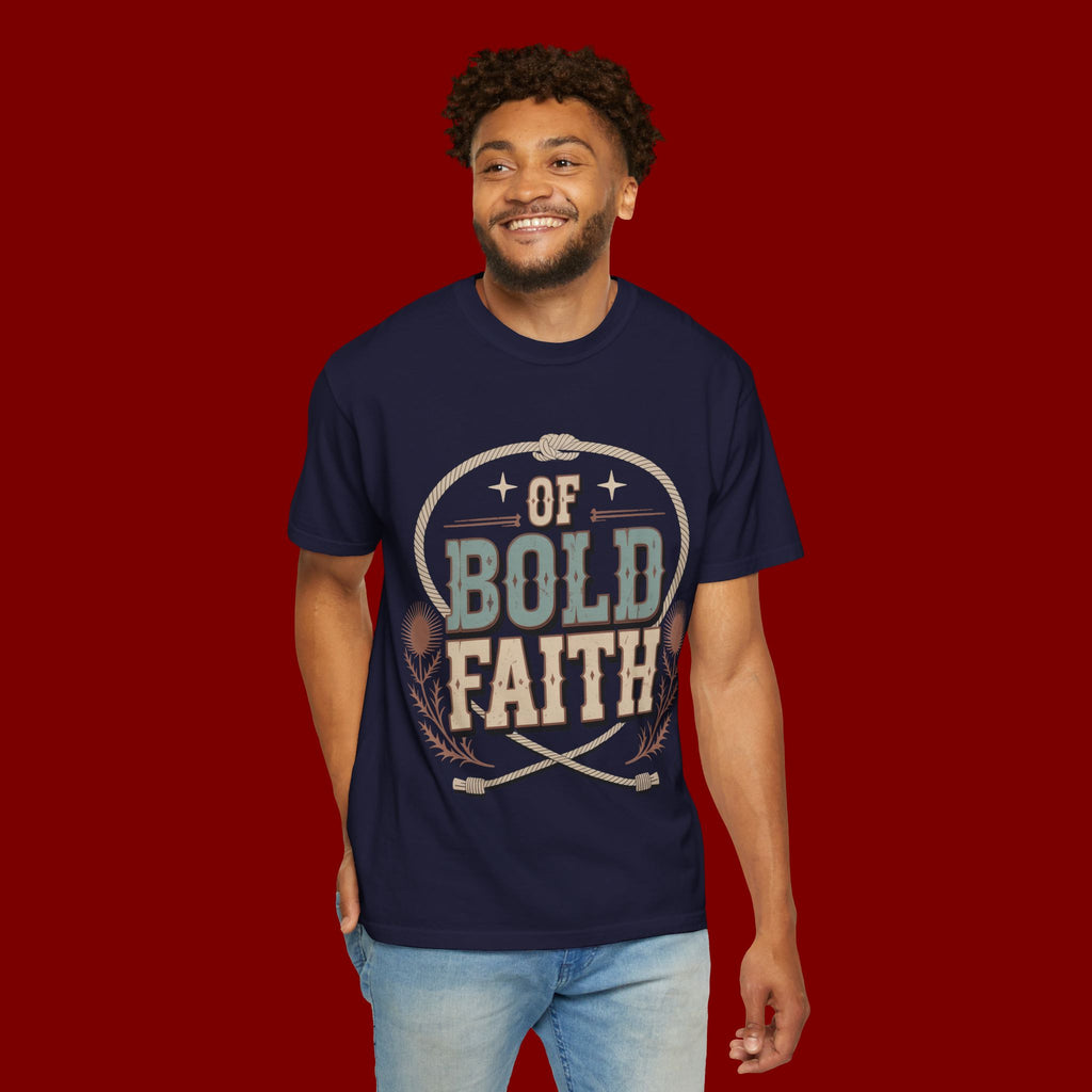Bold Faith T-Shirt — Vintage Faith Graphic Tee