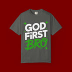God First Bro T-Shirt — Faith Graphic Tee for Guys