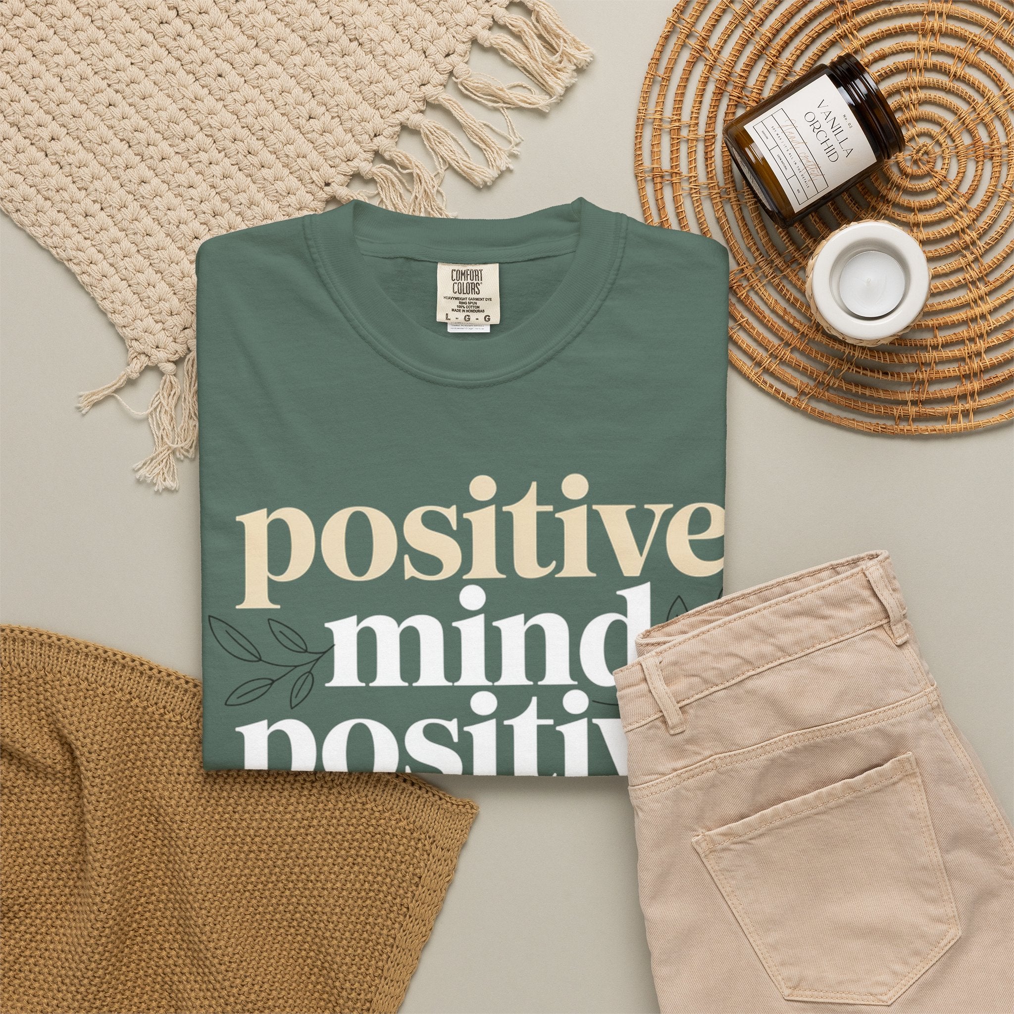 Positive Mind Positive Vibes Positive Life T-Shirt