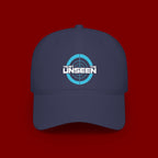 Trust The Unseen Target Logo Baseball Cap — Low Profile Red Hat