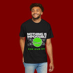 Nothing Is Impossible Christian T-Shirt — 'For Our God' Space Graphic