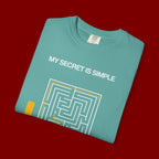 I Pray Maze T-Shirt — "My Secret Is Simple" Christian Faith Tee