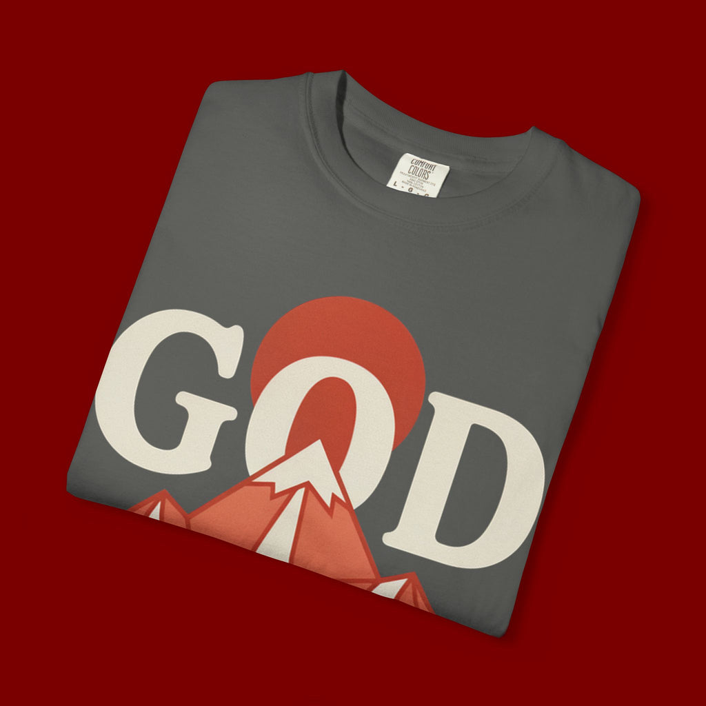 God Above All Things T-Shirt — Mountain Faith Graphic Tee