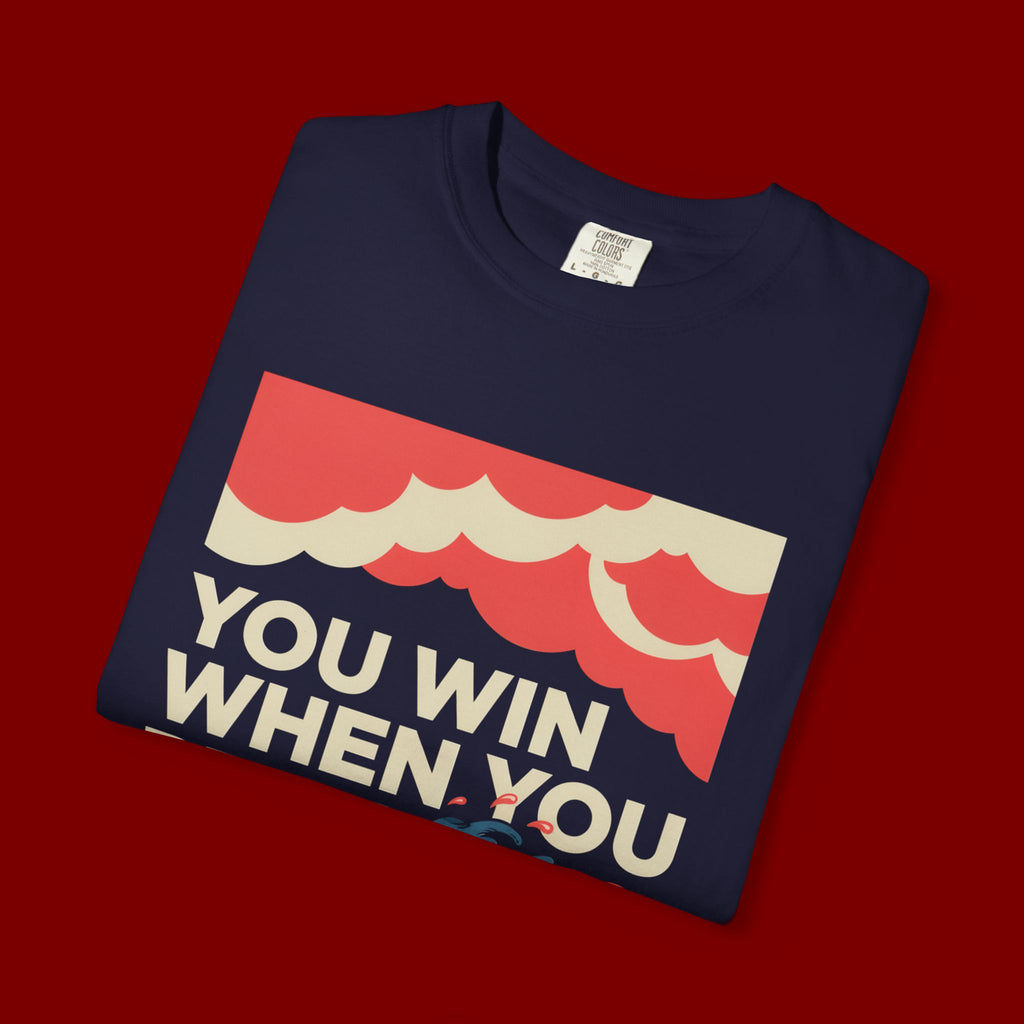You Win When You Pray T-Shirt — Vintage Wave Faith Tee
