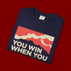 You Win When You Pray T-Shirt — Vintage Wave Faith Tee