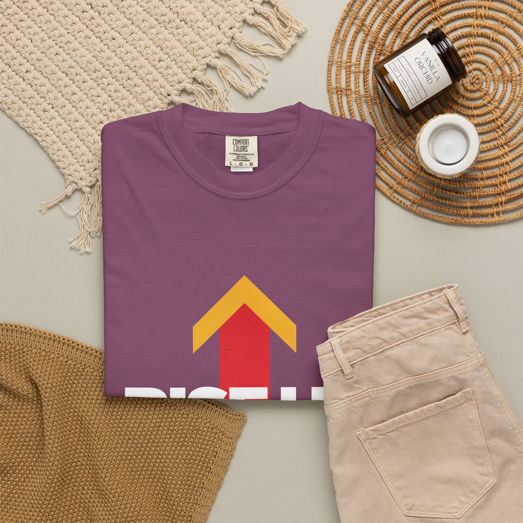 Arrow Up Graphic T-Shirt — Bold Upward Arrow Design