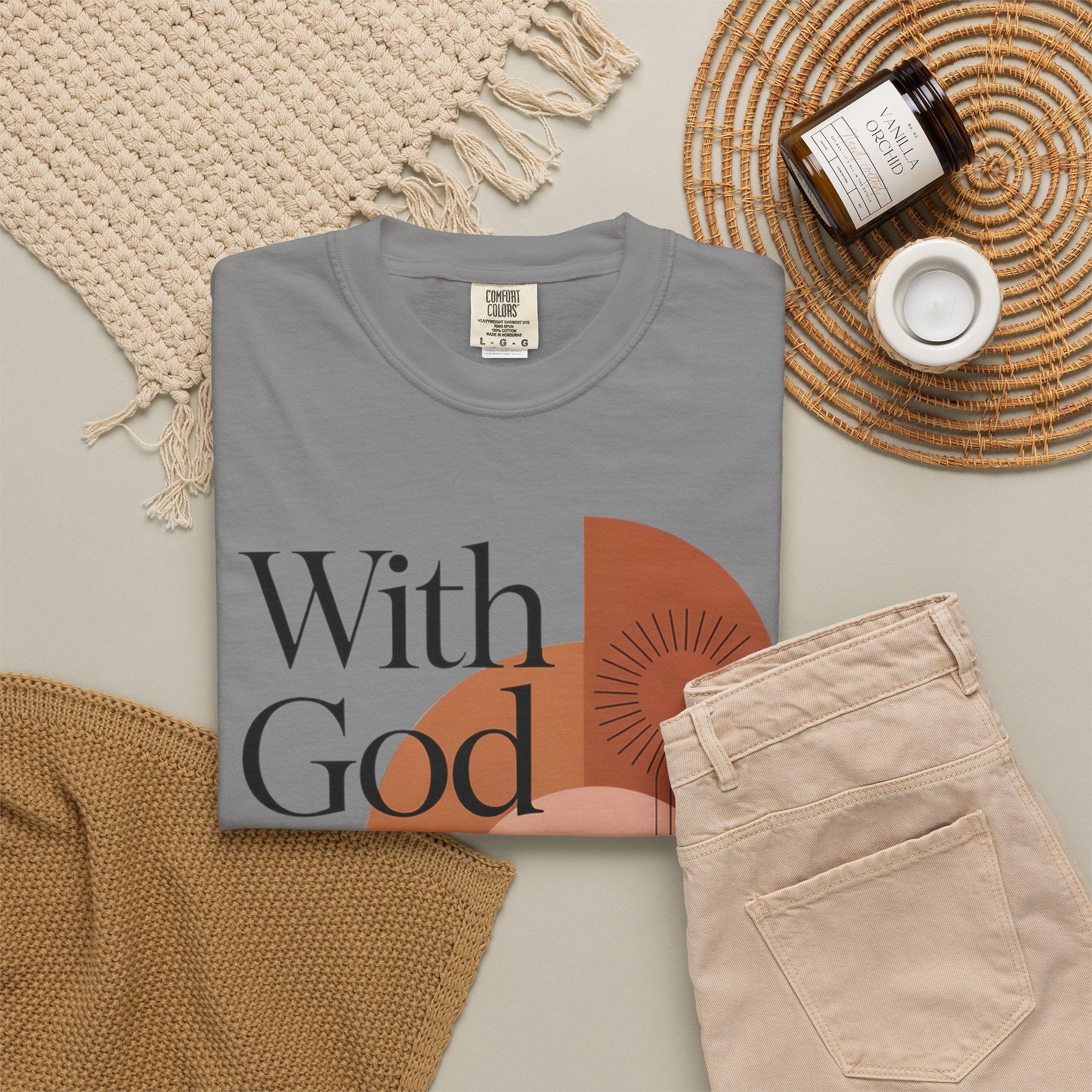 With God All Things Are Possible Christian T-Shirt