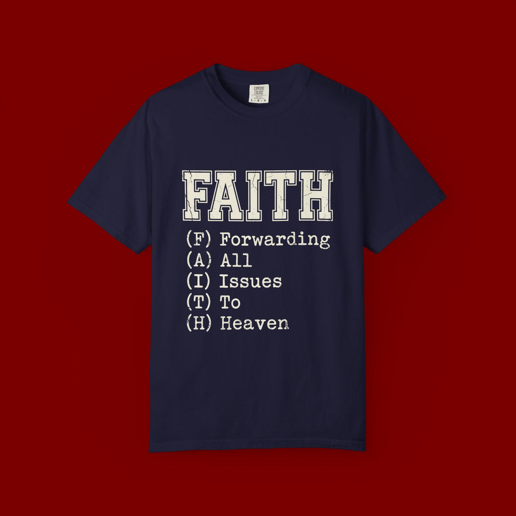 Faith Graphic T-Shirt — Minimalist Inspirational Tee