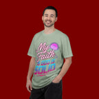 Faith T-Shirt — "My Faith in God Is Solid" Retro Graphic Tee