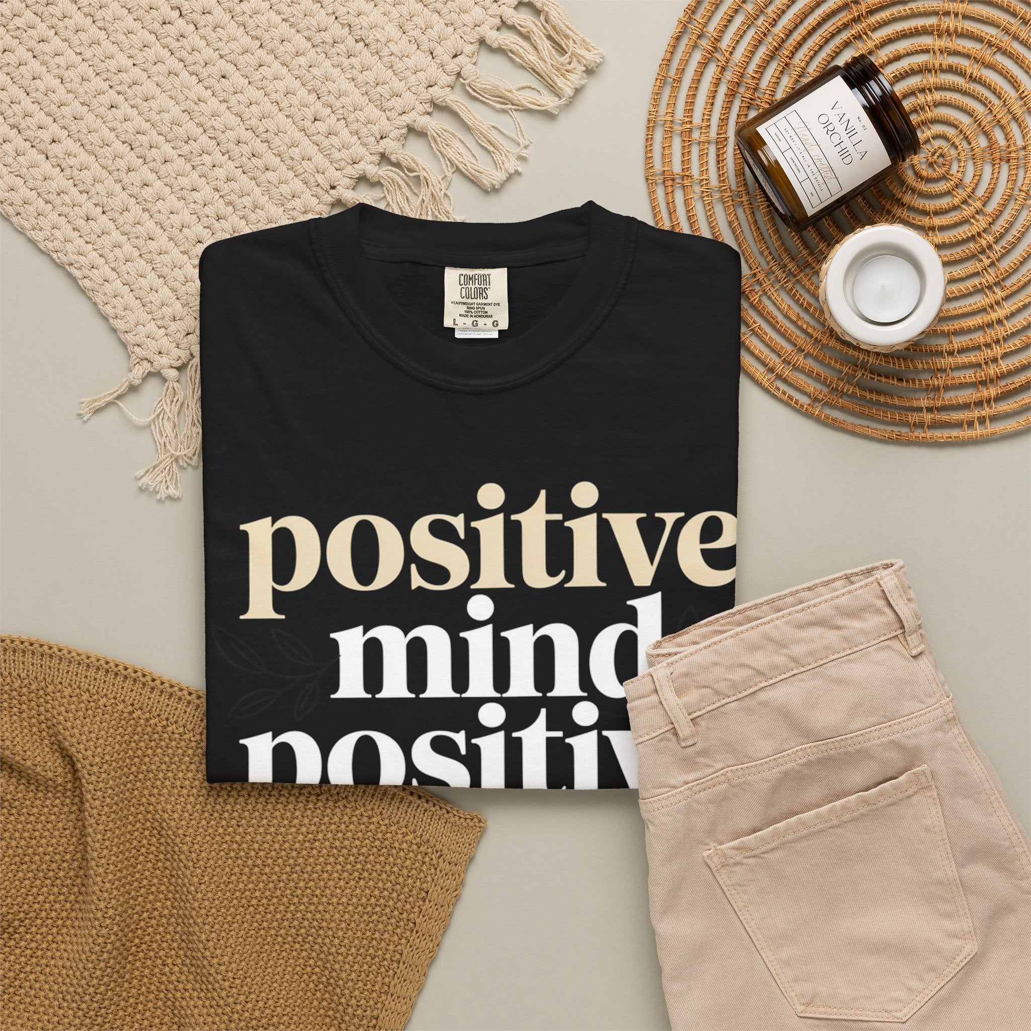 Positive Mind Positive Vibes Positive Life T-Shirt