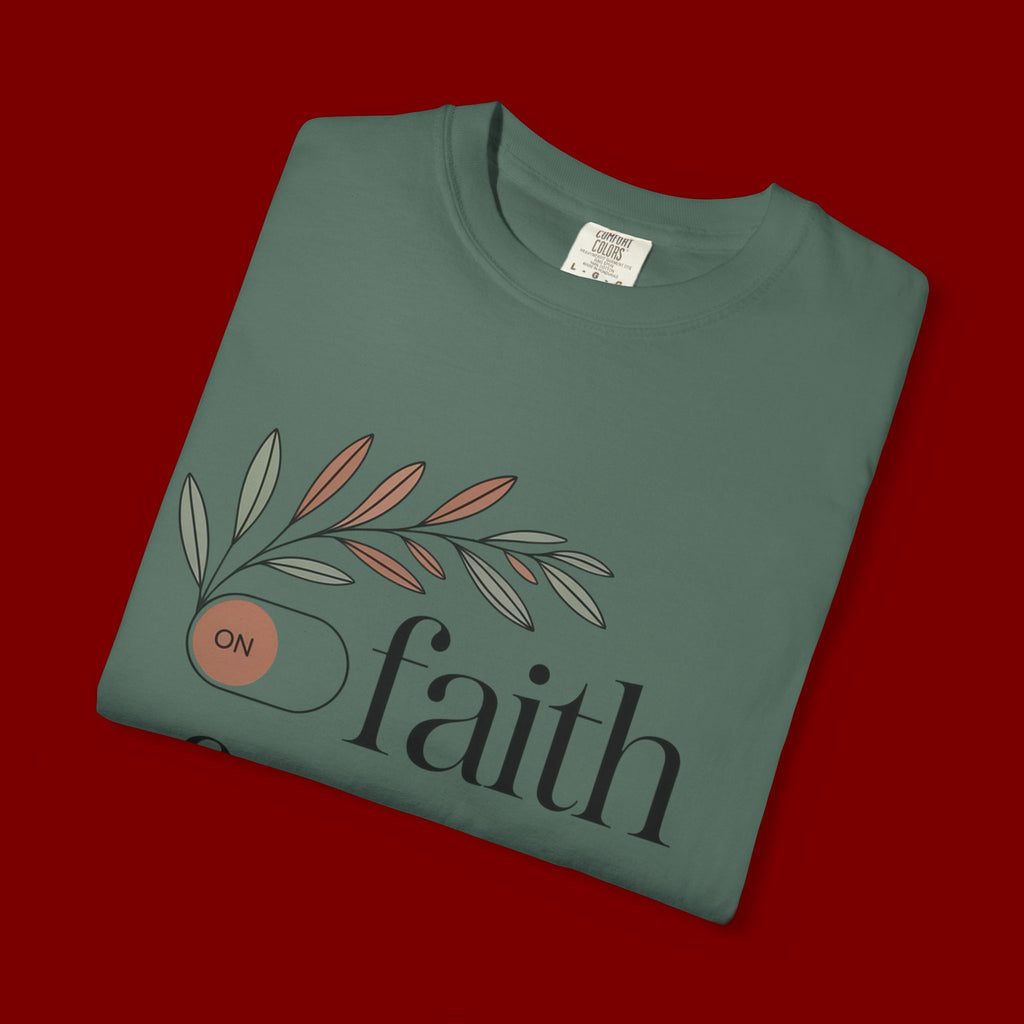 Faith Over Fear T‑Shirt — Inspirational Christian Tee with 'faith' and 'fear' Design