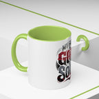 Faith Mug - "My Faith in God is Solid" Christian Coffee Cup (11/15oz)