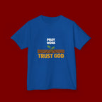 Kids Tee — "Trust God" Sprout Graphic